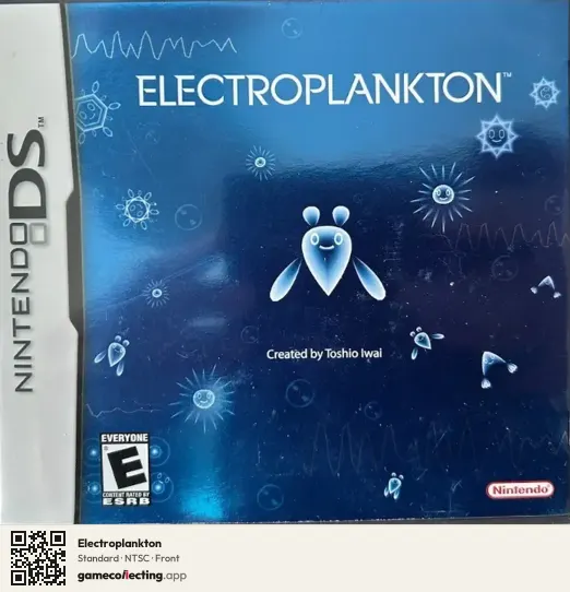 Electroplankton Nintendo DS, NTSC box front