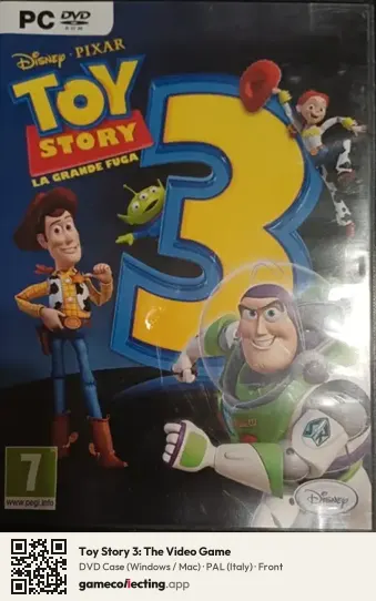 Toy Story 3: The Video Game Computer, Italy box front