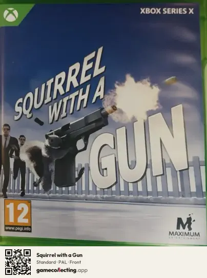Squirrel with a Gun Xbox Series X, PAL box front