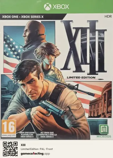 XIII Xbox One, PAL box front