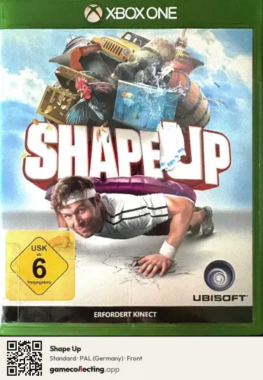 Shape Up Xbox One, Germany box front