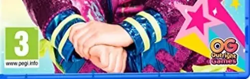 JoJo Siwa: Worldwide Party, the PEGI square on its front