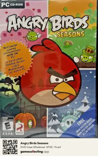 Angry Birds Seasons Computer, NTSC box front