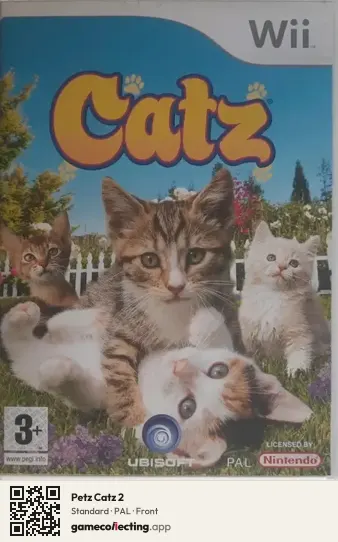 Petz Catz 2 Nintendo Wii, PAL box front