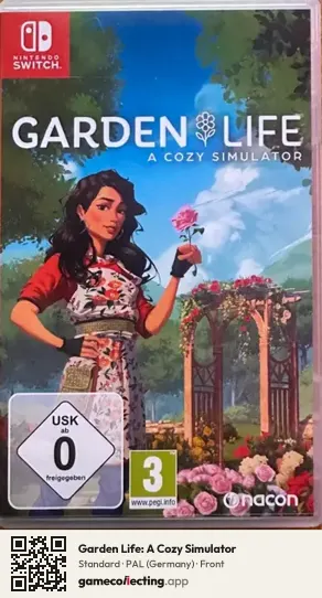Garden Life: A Cozy Simulator Nintendo Switch, Germany box front