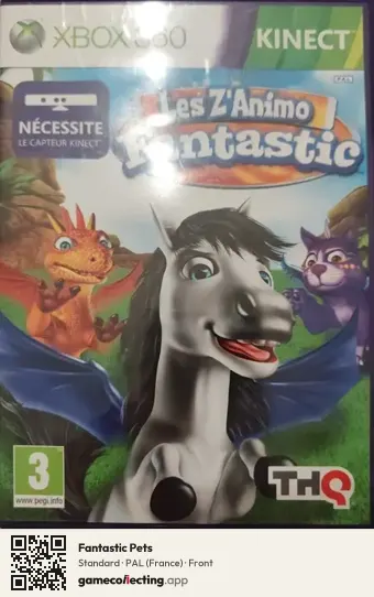Fantastic Pets Xbox 360, France box front
