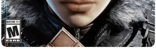 Gears 5, the ESRB box on its front