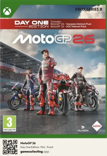 MotoGP 26 Xbox Series X, PAL box front