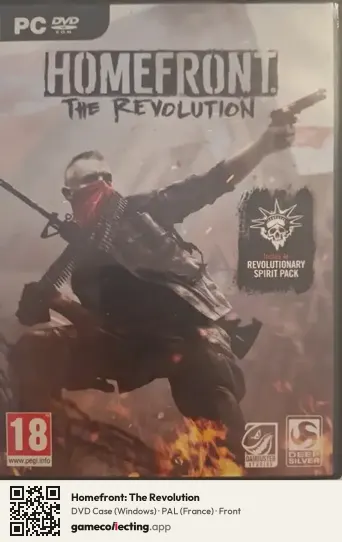 Homefront: The Revolution Computer, France box front