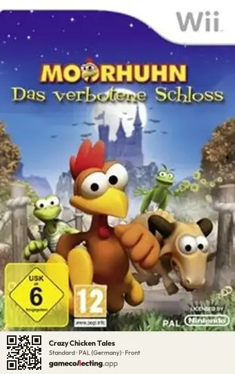 Crazy Chicken Tales Nintendo Wii, Germany box front