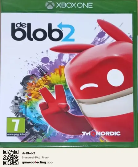 de Blob 2 Xbox One, PAL box front