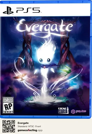 Evergate PlayStation 5, NTSC box front