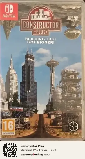 Constructor Plus Nintendo Switch, France box front