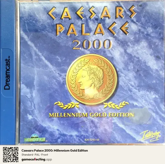 Caesars Palace 2000: Millennium Gold Edition Sega Dreamcast, PAL box front
