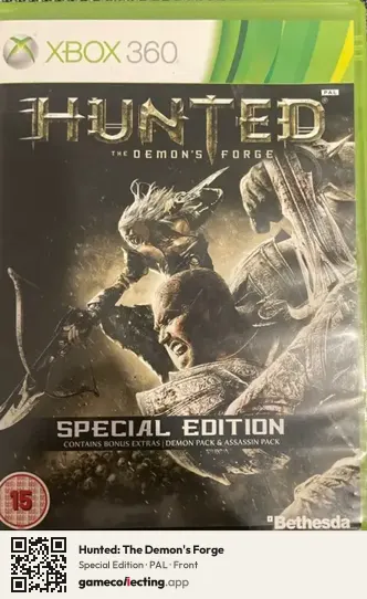 Hunted: The Demon's Forge Xbox 360, PAL box front