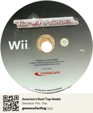 America's Next Top Model Nintendo Wii, PAL disc
