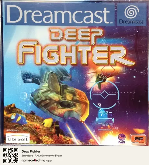 Deep Fighter Sega Dreamcast, Germany box front