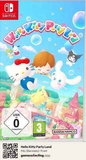 Hello Kitty Party Land Nintendo Switch, Germany box front