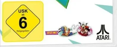 The Disney Afternoon Collection, the USK square on its front