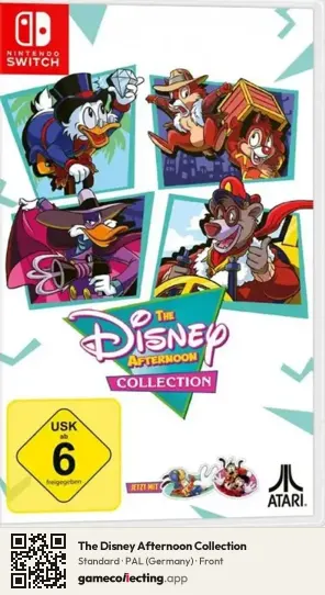 The Disney Afternoon Collection Nintendo Switch, Germany box front