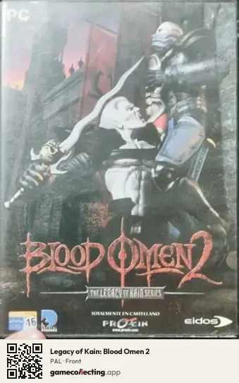 Legacy of Kain: Blood Omen 2 Computer, PAL box front