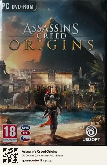 Assassin's Creed Origins Computer, PAL box front