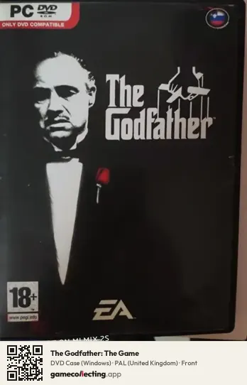 The Godfather: The Game Computer, United Kingdom box front