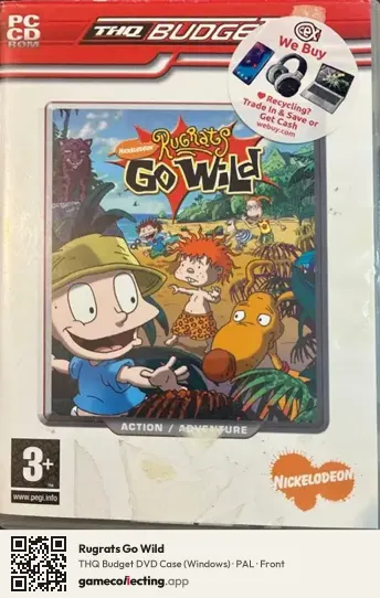 Rugrats Go Wild Computer, PAL box front