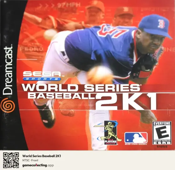 World Series Baseball 2K1 Sega Dreamcast, NTSC box front