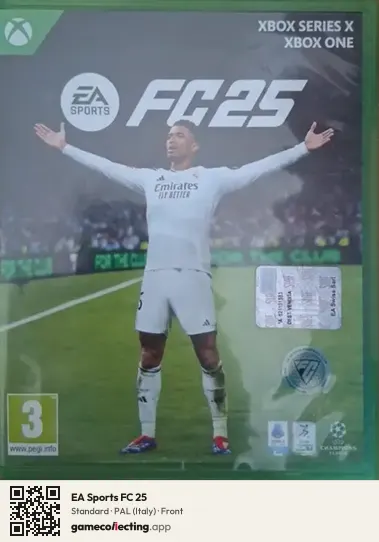 EA Sports FC 25 Xbox Series X, Italy box front