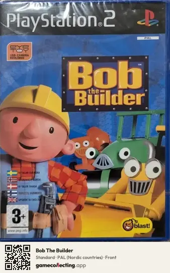 Bob The Builder PlayStation 2, Nordic countries box front