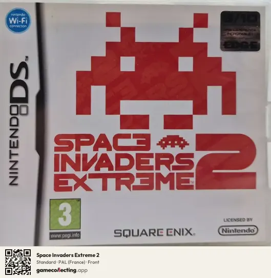Space Invaders Extreme 2 Nintendo DS, France box front