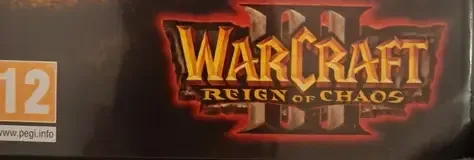 Warcraft III: Reign of Chaos, the PEGI square on its front