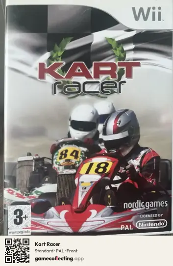 Kart Racer Nintendo Wii, PAL box front