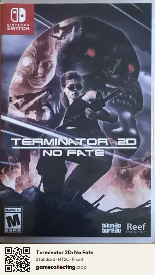 Terminator 2D: No Fate Nintendo Switch, NTSC box front