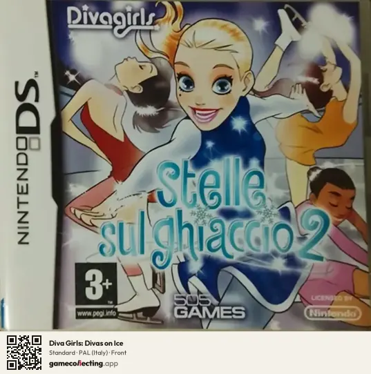 Diva Girls: Divas on Ice Nintendo DS, Italy box front