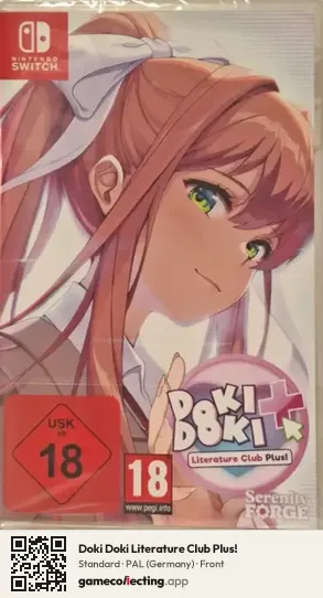 Doki Doki Literature Club Plus! Nintendo Switch, Germany box front