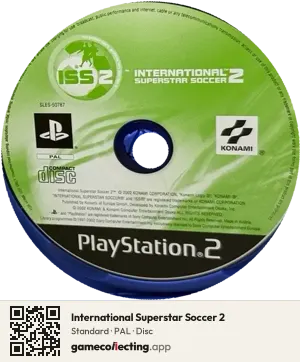 International Superstar Soccer 2 PlayStation 2, PAL disc