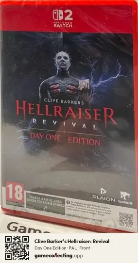 Clive Barker's Hellraiser: Revival Nintendo Switch 2, PAL box front