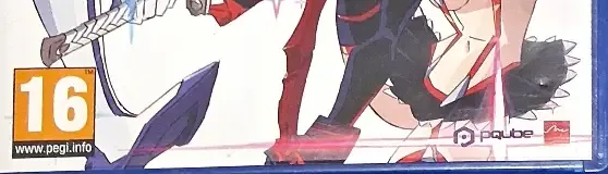 Kill la Kill: If, the PEGI square on its front