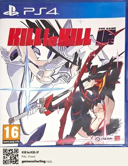 Kill la Kill: If PlayStation 4, PAL box front