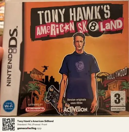 Tony Hawk's American Sk8land Nintendo DS, France box front
