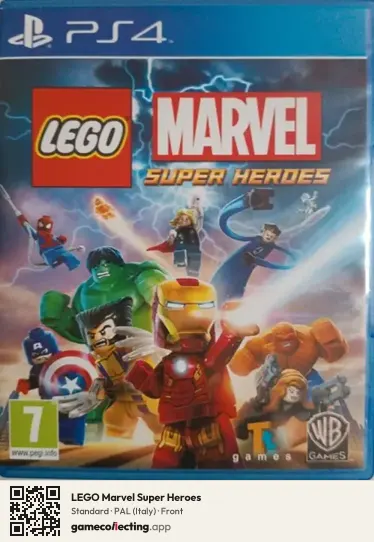 LEGO Marvel Super Heroes PlayStation 4, Italy box front