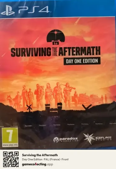 Surviving the Aftermath PlayStation 4, France box front