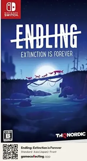 Endling: Extinction is Forever Nintendo Switch, Japan box front