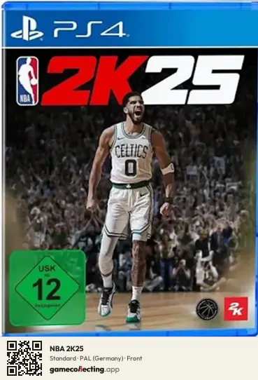 NBA 2K25 PlayStation 4, Germany box front