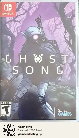 Ghost Song Nintendo Switch, NTSC box front