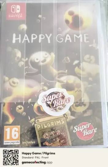 Happy Game / Pilgrims Nintendo Switch, PAL box front