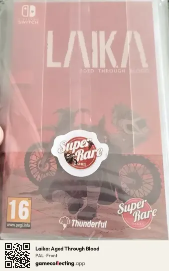 Laika: Aged Through Blood Nintendo Switch, PAL box front