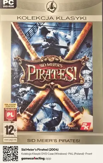Sid Meier's Pirates! (2004) Computer, Poland box front